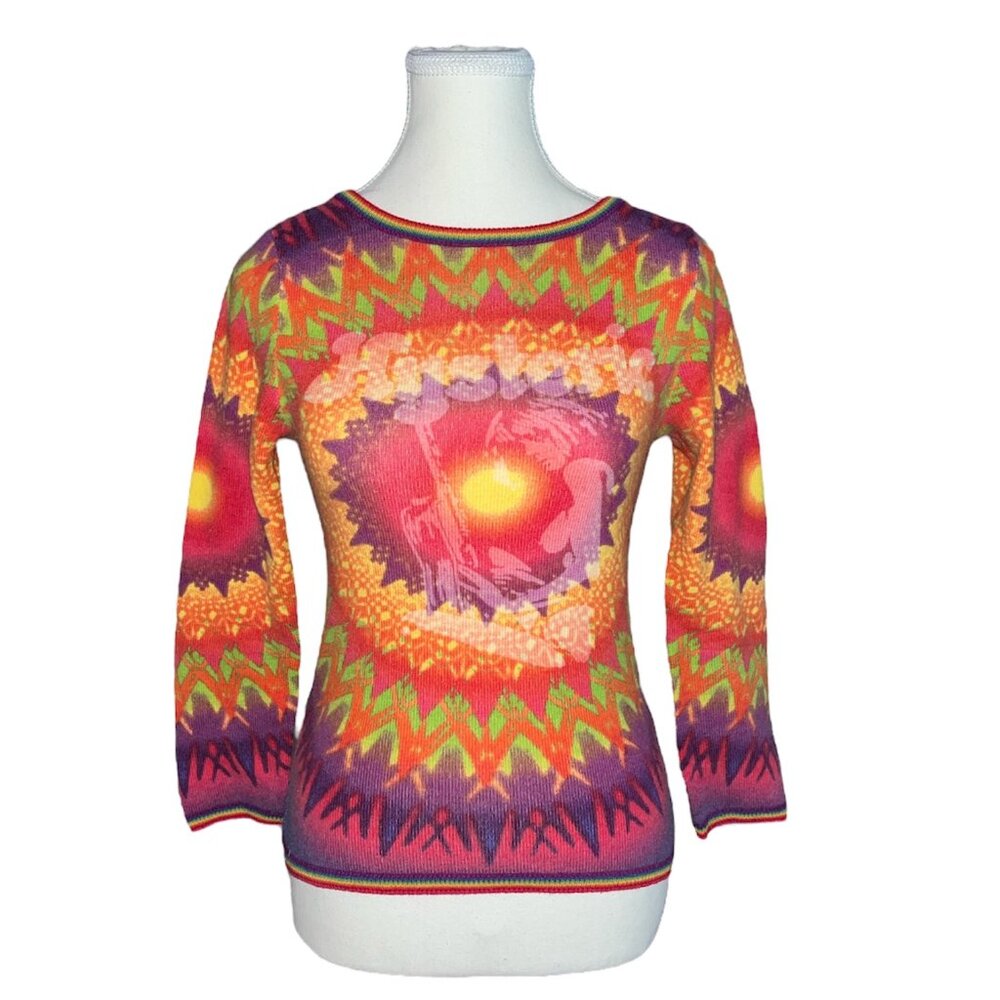 Hysteric glamour psychedelic sweater